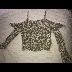 Off the shoulder shirt